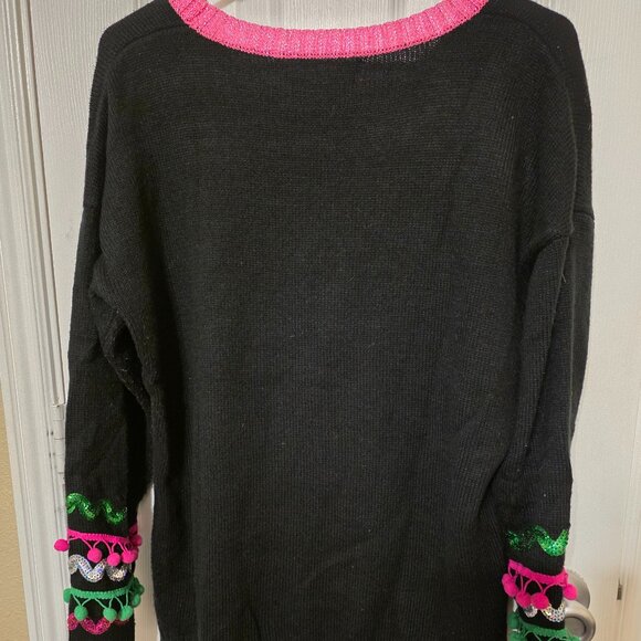 33 Degrees Let's Get Frosted Ugly Christmas sweater - Women's XL - Excellent - Picture 5 of 5